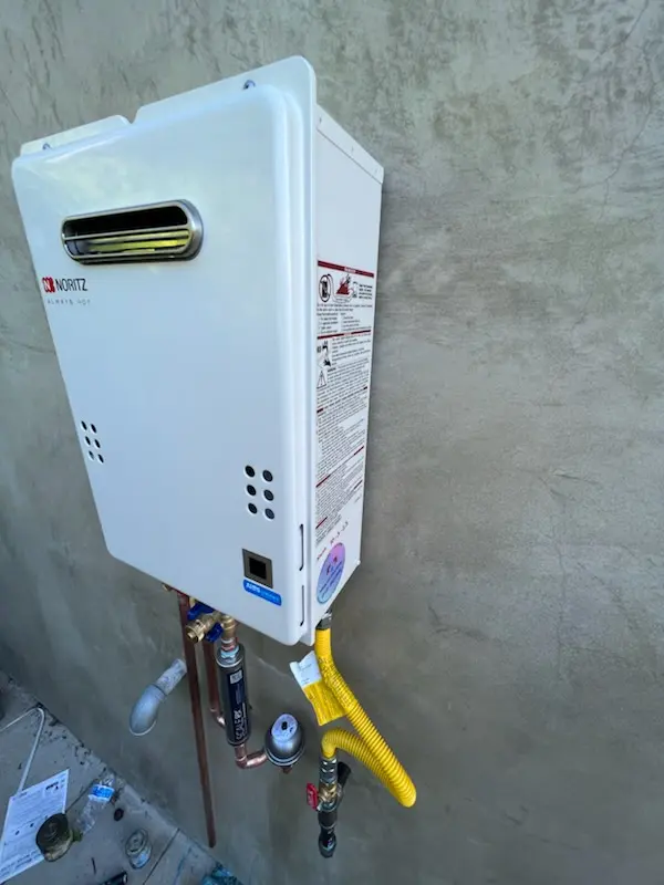 Tankless water heater installation for Kerrville homes