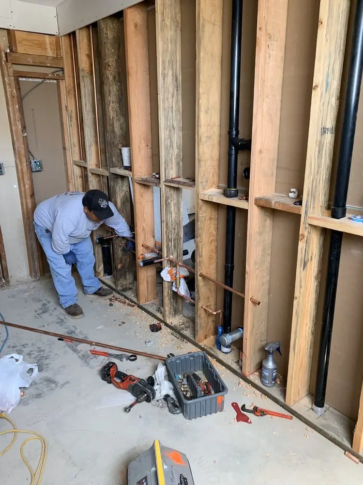 Commercial rough-in plumbing for Gas Line Repair in Kerrville